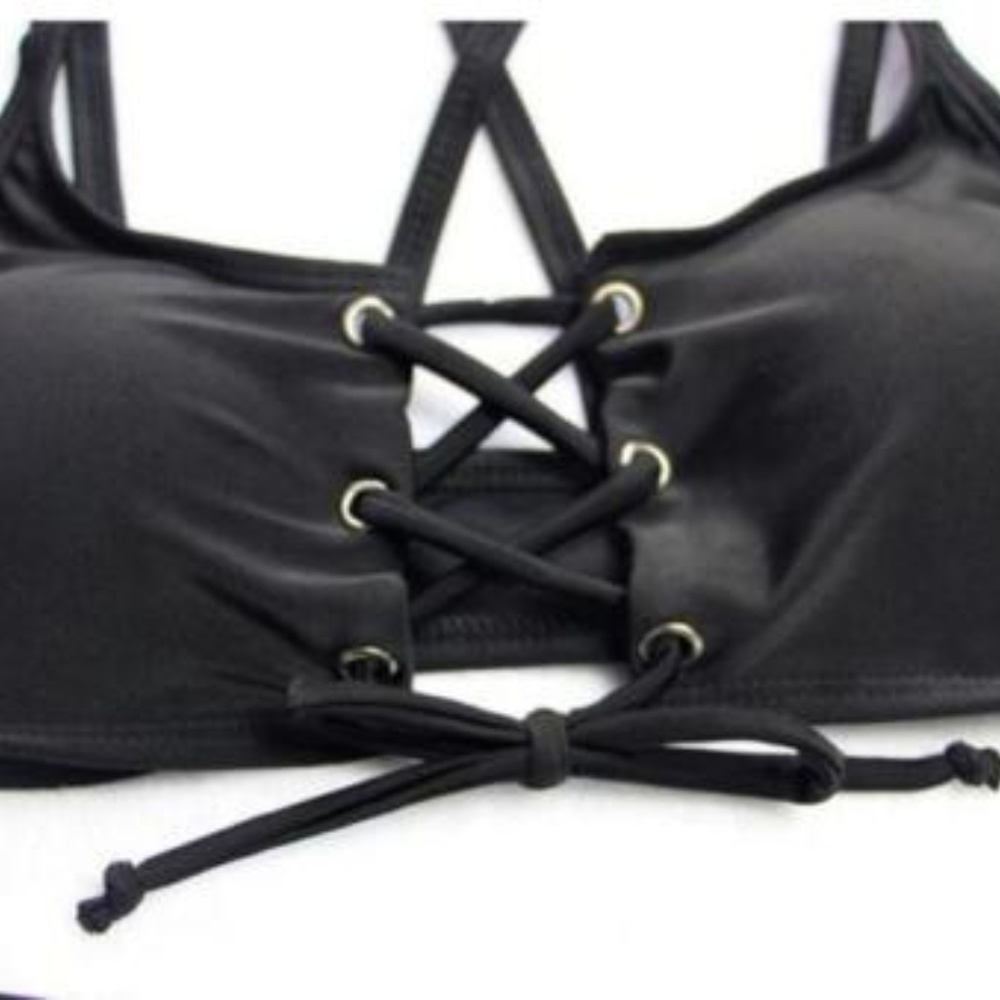 ❤JUST ARRIVED/ALMOST GONE❤ LITTLE BLACK BIKINI - Picture 3 of 4